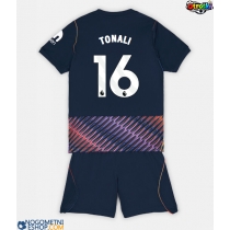 Otroški Nogometni dresi Tottenham Hotspur Sandro Tonali #16 Gostujoči 2026-27 Kratek Rokav (+ Kratke hlače)
